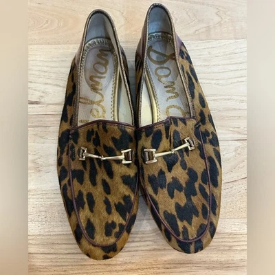 Mocasines Sam Edelman estampado animal talla 6 1/2 Foto 1 de 4