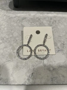 Lane Bryant Strass Ohrhänger Bling Post Pierreced NEU - Bild 1 von 8