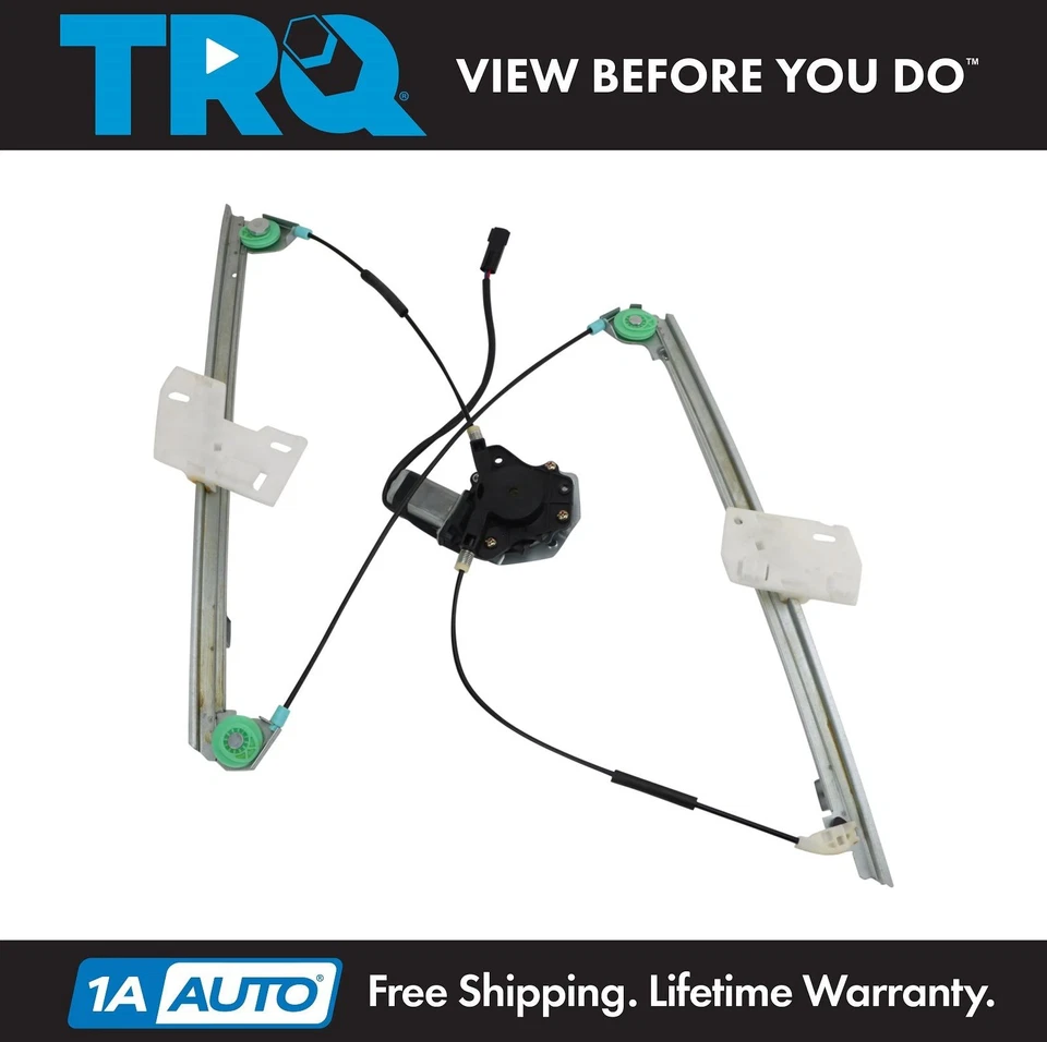 Regulador de ventana delantera derecha TRQ y motor para Dodge Neon Plymouth 1995-1999 Foto 1 de 4