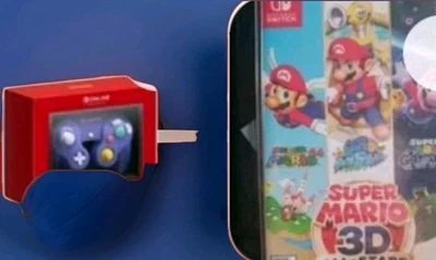 Mario Galaxy 3D ALLSTARS Game & Nintendo Switch 2 Gamecube Controller NEW 2 Lot! - Image 1 of 4