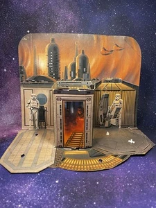 Vintage Kenner Star Wars ESB Cloud City Playset W Two Foot Pegs - Picture 1 of 11