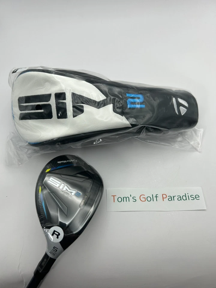 TaylorMade SIM2 MAX Hybrid 5H 25 degree Tensei Blue TM60 Flex R Rescue New 2224 - Image 1 of 4
