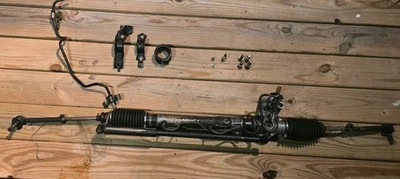 Toyota Supra MK3 1986-1991 dirección asistida cremallera y piñón con soportes OEM Foto 1 de 4