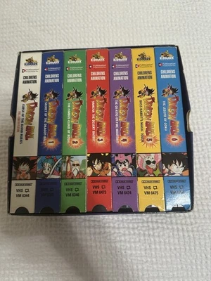 Dagon Ball Goku Saga First Season Of Dragon Ball Box Set VHS Collection Rare - Image 1 of 3