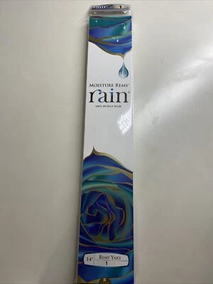 Moisture Remy Rain Yaky_100% Human Hair Weave Extension_14"_#1*