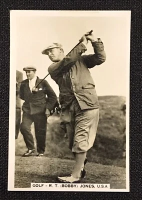 1935 J.A. Pattreiouex R.T. Bobby Jones Sporting Events & Stars #19 GD-VG - Image 1 of 4