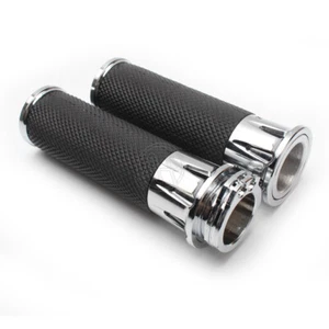 1" 25mm Handle Bar Handle Grips For Harley Sportster 883 1200 XL XR VRSC Dyna - Picture 1 of 6
