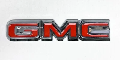 1978-87 GMC Caballero Tail Gate METAL Emblem New Reproduction GM Part # 3074815 - Image 1 of 4