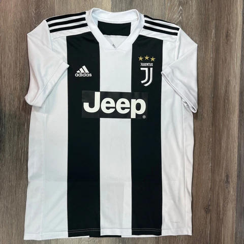 Juventus Jersey 2018 2019 Home LARGE Shirt Soccer Football Adidas CF3489 Cover