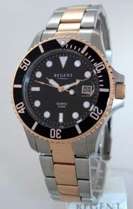 Regent STEEL DIVER WATCH - 30 BAR WR - RRP 99.00 EUR NEW! - Picture 1 of 4