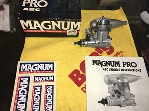 Rc Nitro Model Plane Engine Magnum.25 Pro - Picture 1 of 6