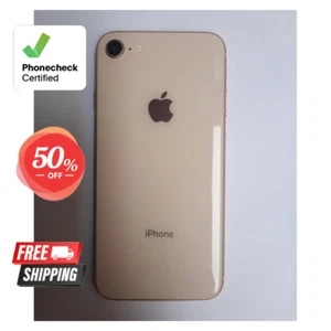 Apple iPhone 8 64GB 128GB 256GB Red Gold Very Good Condtition Unlocked ATT iOS  - Picture 1 of 9