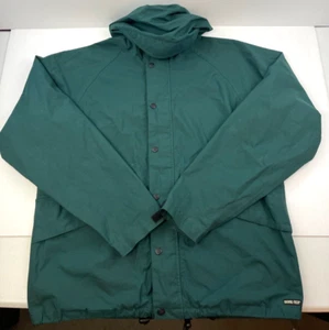 Alpine Design Coat Mens Large Green Gore Tex Weatherproof Camping Hiking Jacket - Picture 1 of 16