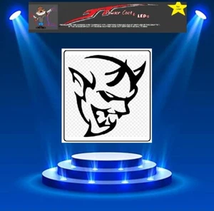 Dodge Demon Logo Stencil Template Airbrush Paint # 01 - Picture 1 of 2