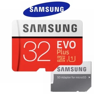 Micro SD Card Samsung Evo plus 32GB Memory Card Class10 95MBs AU STOCK Genuine - Picture 1 of 4