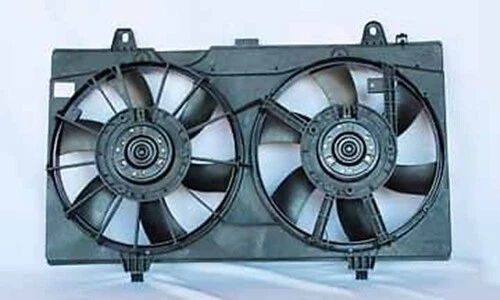 For 2007-2012 Nissan Sentra Dual Radiator and Condenser Fan - Image 1 of 1