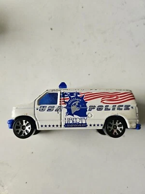 1999 Matchbox Ford Panel Van - USA Police  Squad / Liberty  Vintage  - Image 1 of 4