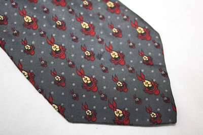 LUPO ALBERTO Silk tie Made in Italy F41028 Foto 1 de 4