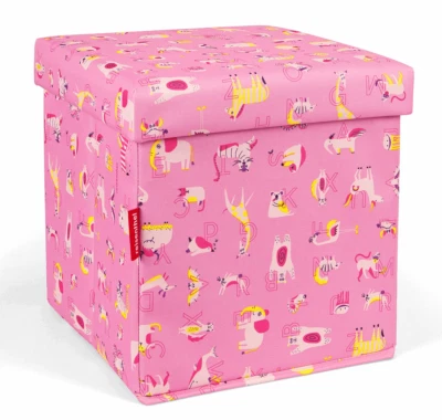 reisenthel sitbox kids Kiste Box Hocker Aufbewahrungsbox abc friends pink KB3066 - Bild 1 von 2