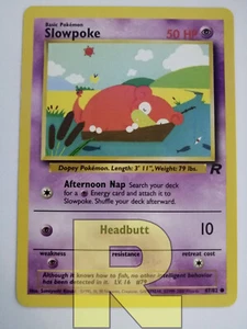Slowpoke ® Rocket 67/82 ® Comune ® Pokemon ® Inglese ® EX - Picture 1 of 5