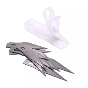 10 Lames de Rechange pour X-Acto Couteau Cutter de Modélisme Maquette Xacto - Bild 1 von 2