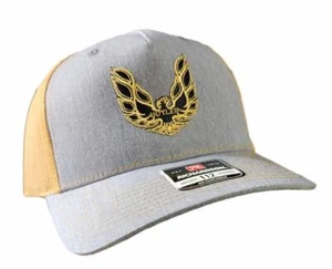 Butler Trans Am Hat, 5 Panel, Grey/Gold, Adjustable, 112FP - Bild 1 von 1