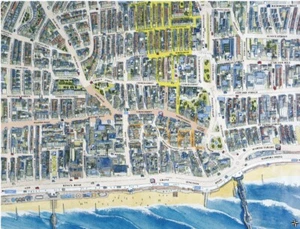 Rompecabezas De 400 Piezas Mapa Callejero De Brighton 470mm X 320mm - Imagen 1 de 1