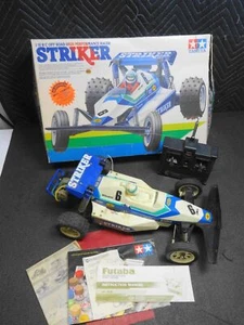 Tamiya Striker 1/10 Vintage High Performance R/C 2WD Off-road Racer w/ Radio Box - Picture 1 of 21