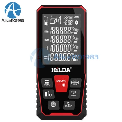 100/120M Laser Distance Meter Rangefinder Range Finder Measure Tool Rechargeable - Image 1 of 4
