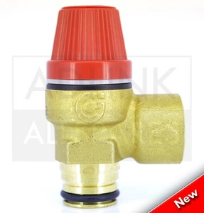 Albion Cilindro Inoxidable Sin Ventilación 6 BAR VÁLVULA DE ALIVIO DE PRESIÓN (AJUSTE A PRESIÓN) SU005 - Imagen 1 de 3