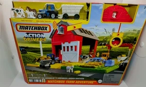 MATCHBOX Action Drivers Farm Adventure Playset, with tractor and Farm stuff! NEW - Picture 1 of 11