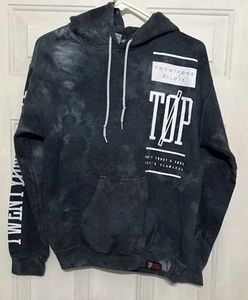 Rare Twenty One Pilots Acid Wash Tie Die Hoodie Size Small Don't Trust A Song - Bild 1 von 3