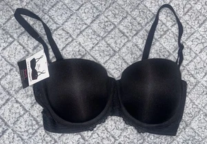 Sujetador push-up multidireccional negro Maidenform para mujer talla 34D Self Expressions - Imagen 1 de 7