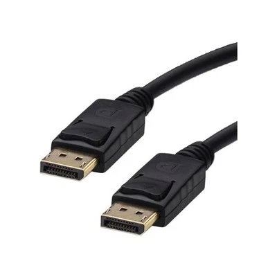 Quality 3m DisplayPort Cable 3 Metre V1.2 Laptop PC to TV / Monitor Lead - Image 1 of 2
