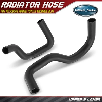 2pcs Upper & Lower Radiator Hose for Toyota Tacoma 1995-2004 4Runner 1996-2000 - Image 1 of 4