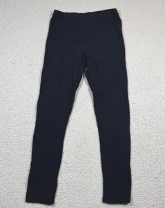 Johnny Was Women's Navy Embroidered Cotton Leggings Pants *Sz M Stretch Boho - Picture 1 of 5
