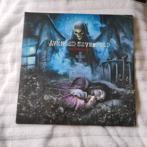 2010 HOPELESS RECORDS #'D CHERRY RED FLAWLESS 2XLP AVENGED SEVENFOLD NIGHTMARE - Picture 1 of 8