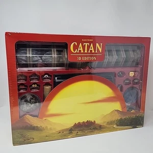 Settlers of Catan 3D Edition Board Game - New in Box Sealed (CN3171) - Picture 1 of 9