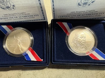 2006 Benjamin Franklin Commemorative Coins Scientist and Founding Father in OGP - Image 1 of 4