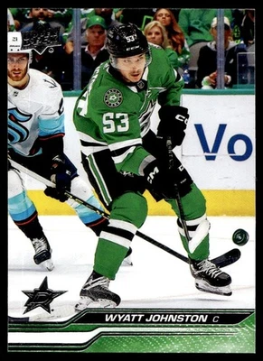 2023-24 Upper Deck Wyatt Johnston' Dallas Stars #308 - Image 1 of 2