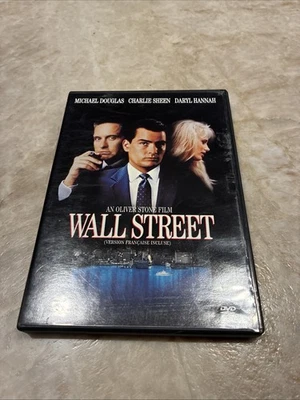 Wall Street ~ DVD ~ Michael Douglas / Charlie Sheen ~ Directed by Oliver Stone Foto 1 de 4