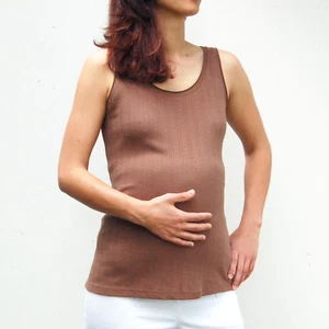 DEBARDEUR DE GROSSESSE ZWANGERSCHAPSHIRT MATERNITY TOP T44/46 - Picture 1 of 2