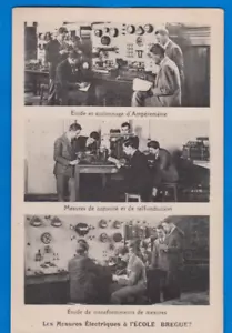 Pariser Schule für Elektrizität und Mechanik, Männer Studenten, Frankreich Vintage Postkarte - Bild 1 von 2