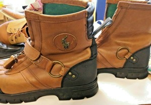 ralph lauren steel toe boots