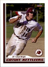 2010 Cotuit Kettleers Choice #29 Chad Wright Paducah Kentucky KY Baseball Card