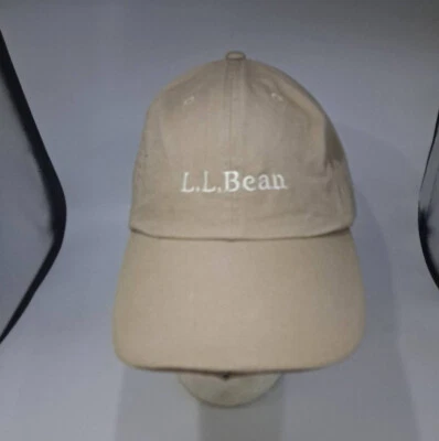 L.L. Gorra de béisbol Bean ajustable beige iluminada exterior 100 % algodón Foto 1 de 4