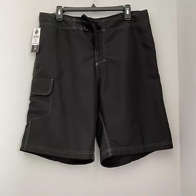 Bañador Burnside negro para hombre talla 34 nuevo con etiquetas Foto 1 de 4