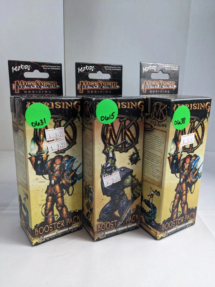Mage Knight Uprising Booster Pack Board Game Minis *NEW SEALED* Wizkids - Image 1 of 1