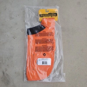 NEW Carhartt Firm Duck Insulated Dog Chore Coat Med PX0340 Hunting Orange Vest - Picture 1 of 6