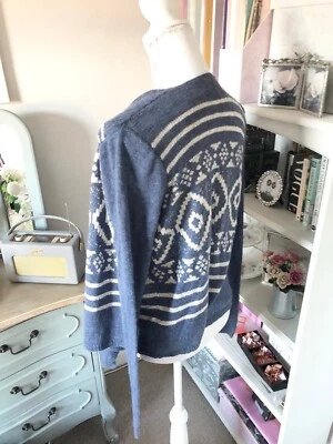 Hollister Blue Cardigan Size Medium - Image 1 of 4